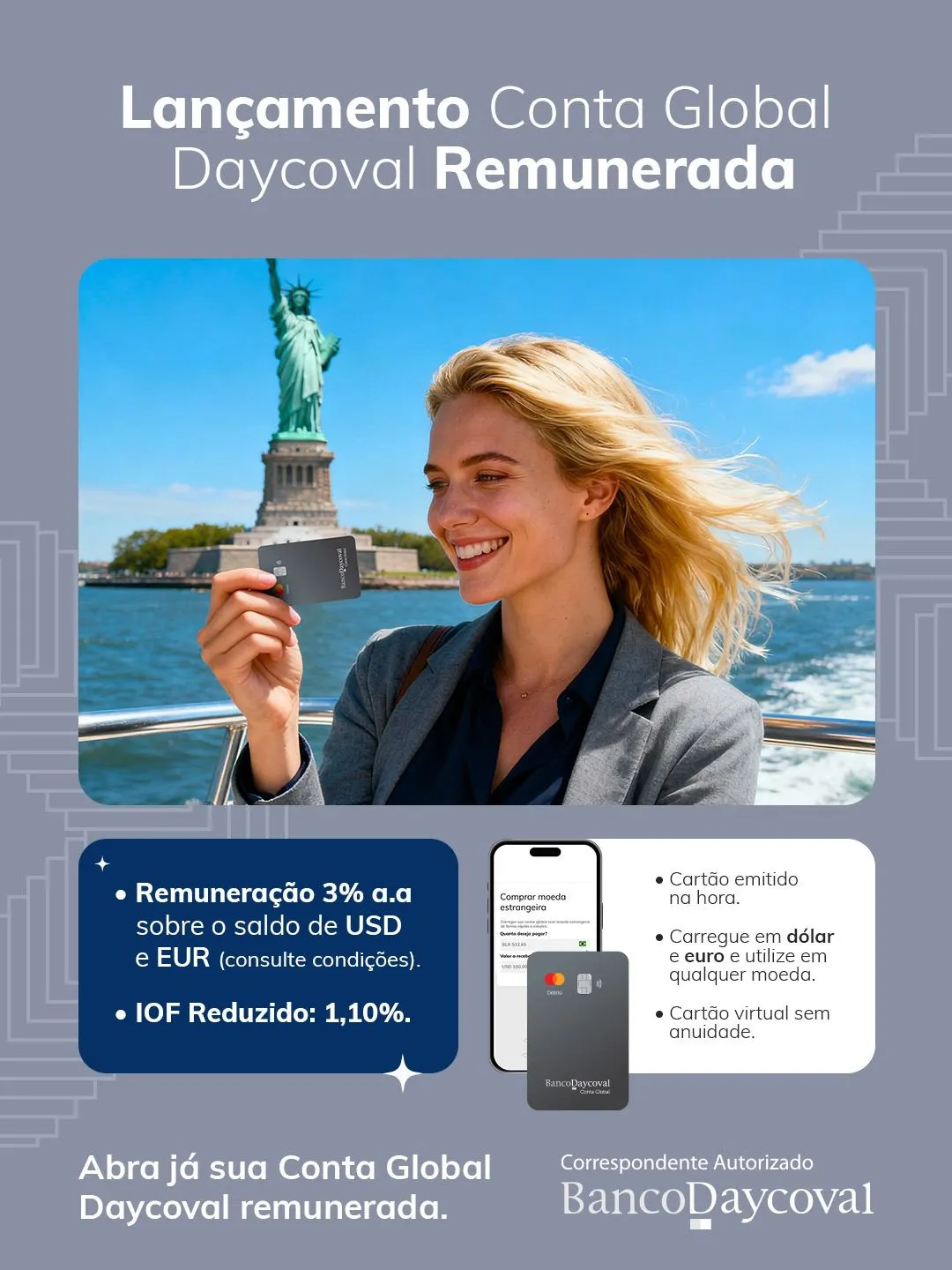 Conta Global Daycoval Remunerada